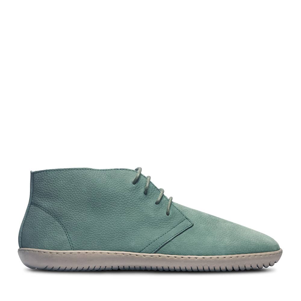 Groundies Milano Soft Lace Up Shoes Mens Green